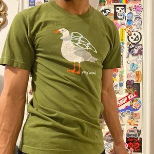 Green “Party Animal” T-shirt w/Seagull